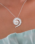 Tiara Pearl Silver Pendant
