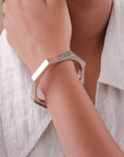 Giorgia Heavyset Silver Bracelet