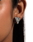 Reva Warrior Silver Earrings