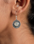Moksha Stone Silver Earrings