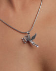 Diana Cupid's Arrow Silver Pendant