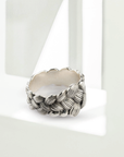 Futura Braided Silver Ring